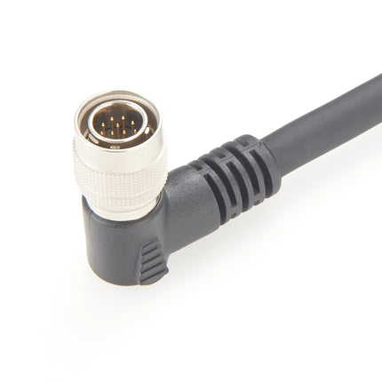 HR10A-10P-12P Hirose 12 Pin Male Right Angle GPIO Trigger Cable