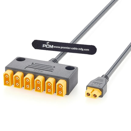 6 Port Solar Charging Connector XT60 Interface