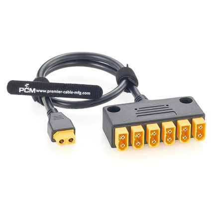 6 Port Solar Charging Connector XT60 Interface