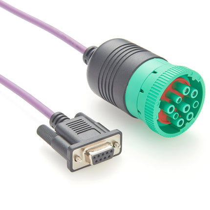 J1939 to DB9 Adapter Cable with Deutsch 9-Pin Type 2