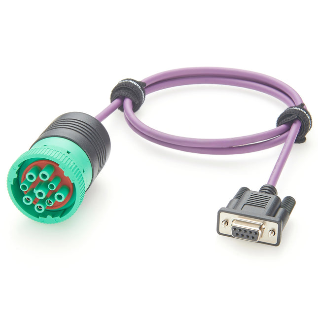 J1939 to DB9 Adapter Cable with Deutsch 9-Pin Type 2
