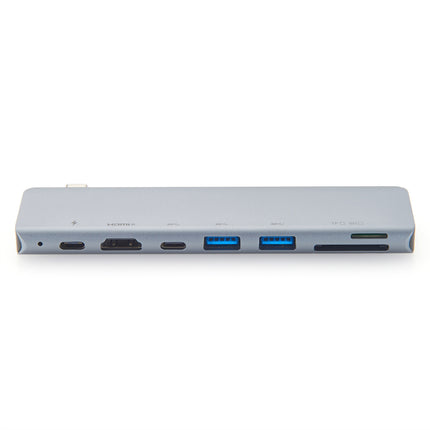 Plugable 7-in-1 USB C Hub Multiport Adapter