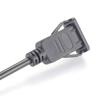 Snap-In USB C to Micro B Panel Mount Cable