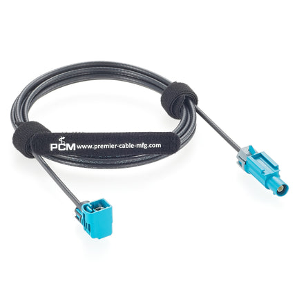 IP67 Waterproof Fakra Cable Left Angle 59K2LK-102A4-Z