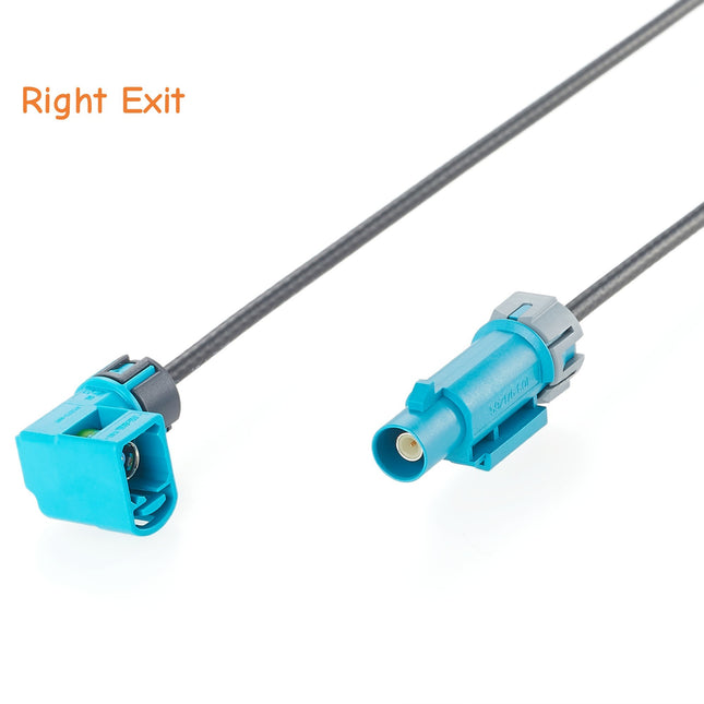 Waterproof GMSL2 Fakra Right Angle Extension Cable