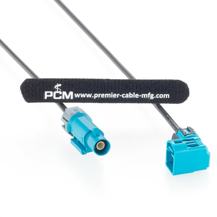 Waterproof GMSL2 Fakra Right Angle Extension Cable