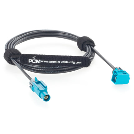 Waterproof GMSL2 Fakra Right Angle Extension Cable