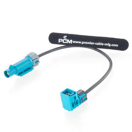 Waterproof GMSL2 Fakra Right Angle Extension Cable
