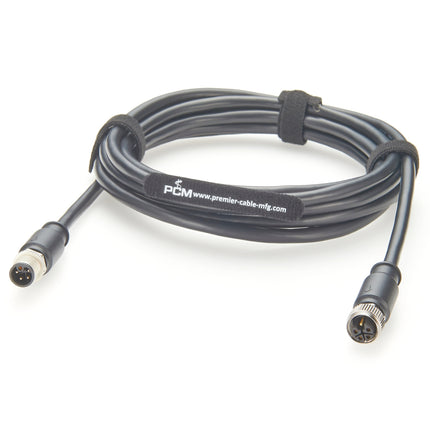 M12 L-Code Power Extension Cable