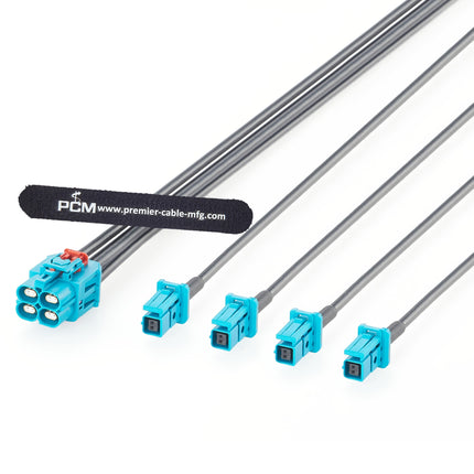 4 In 1 GEMnet to MATEnet Automotive Ethernet Cable Female to Female