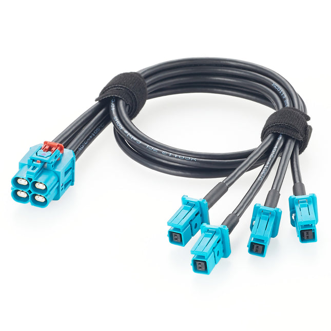 4 In 1 GEMnet to MATEnet Automotive Ethernet Cable Female to Female
