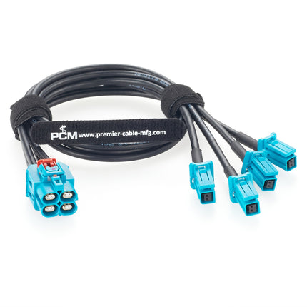 4 In 1 GEMnet to MATEnet Automotive Ethernet Cable Female to Female