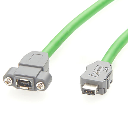 ix In-Line Jack Panel Mount Extension Cable IX B Key