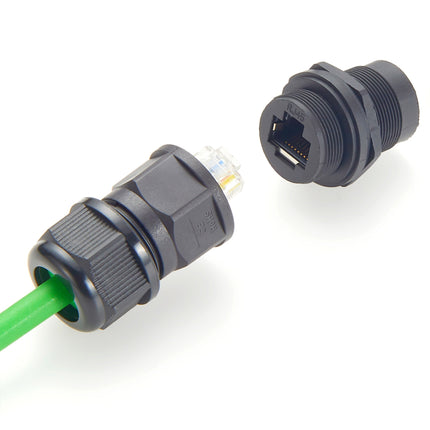 Waterproof RJ45 Bulkhead Coupler