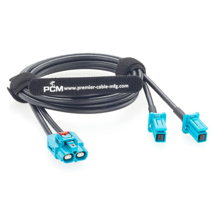 Dual Port GEMnet to MATEnet Cable for Automotive Ethernet