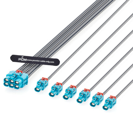6 In 1 GEMnet Gigabit Automotive Ethernet Cable 1-2428482-4