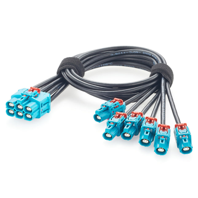 6 In 1 GEMnet Gigabit Automotive Ethernet Cable 1-2428482-4