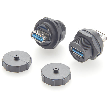 USB 3.0 Panel Mount Coupler