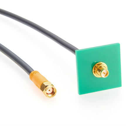 RP-SMA Male to RP-SMA Female Bulkhead Cable