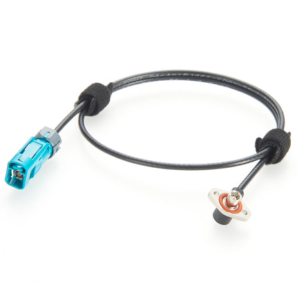 IP67 Waterproof FAKRA to SMB Right Angle 2-Hole Flange Mount Cable