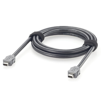 Industrial IX A-Key Male to Male Cable for Domino G50i Thermal Inkjet Printer