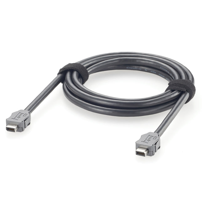 Industrial IX A-Key Male to Male Cable for Domino G50i Thermal Inkjet Printer