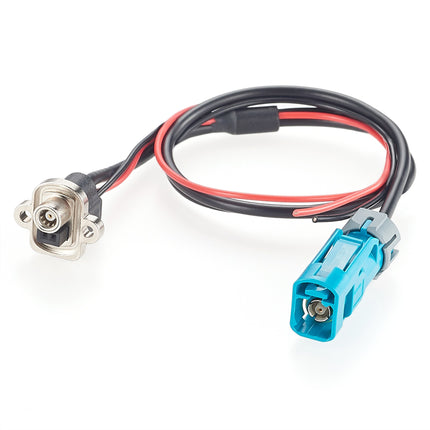 Waterproof FAKRA to SMB+2 Panel Mount Automotive Cable Assembly