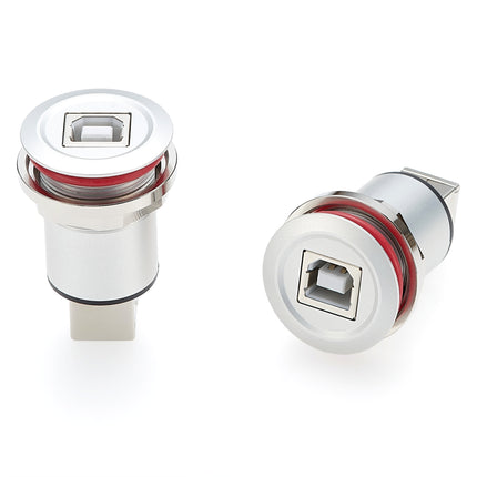 Metal Panel Mount Adapter USB 2.0 B to B