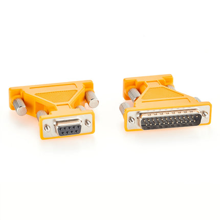 DB9 Female to DB25 Male Serial Adapter