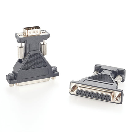 DB9 Male to DB25 Female Serial Adapter