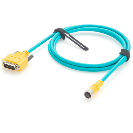 Cognex In-Sight I/O Cable M12 8 Pin to DB15