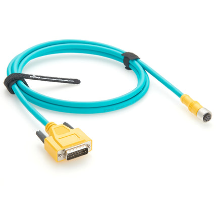 Cognex In-Sight I/O Cable M12 8 Pin to DB15