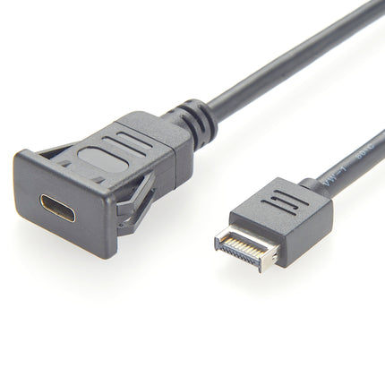 Snap-In USB 3.1 Type C to Type E Cable