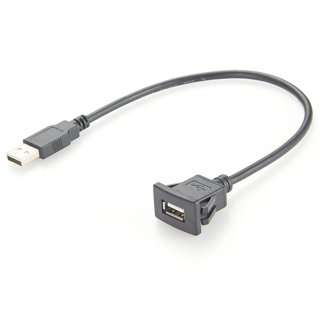 USB 2.0 Snap-In Panel Mount Cable