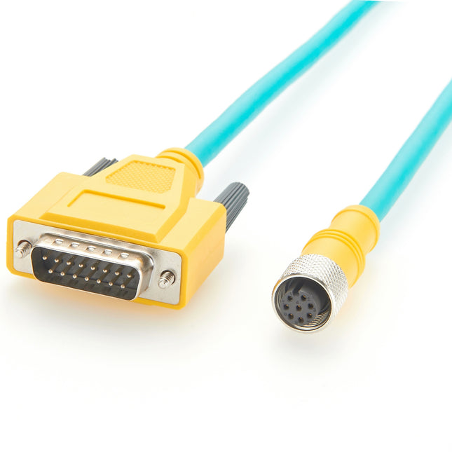 Cognex In-Sight I/O Cable M12 8 Pin to DB15
