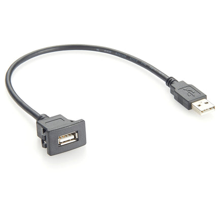 USB 2.0 Snap-In Panel Mount Cable