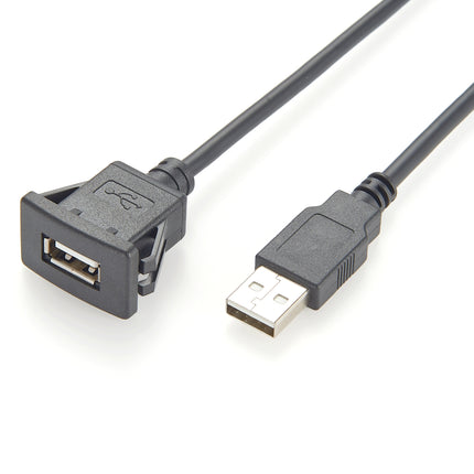 USB 2.0 Snap-In Panel Mount Cable