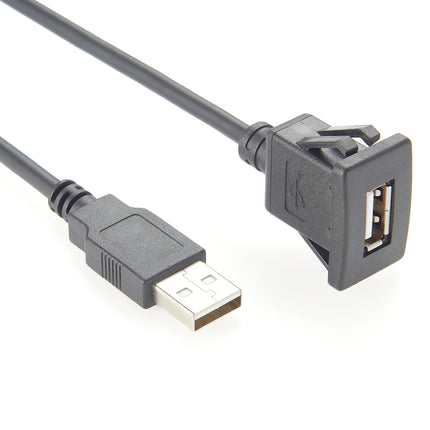 USB 2.0 Snap-In Panel Mount Cable