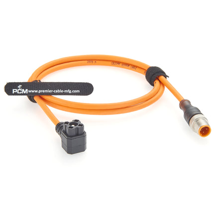Hirschmann G4KW1F to M12 Male Cable 4 Pin