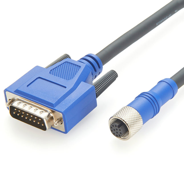 M12 to DB15 Power I/O Trigger Cable CBL-05P2-S2