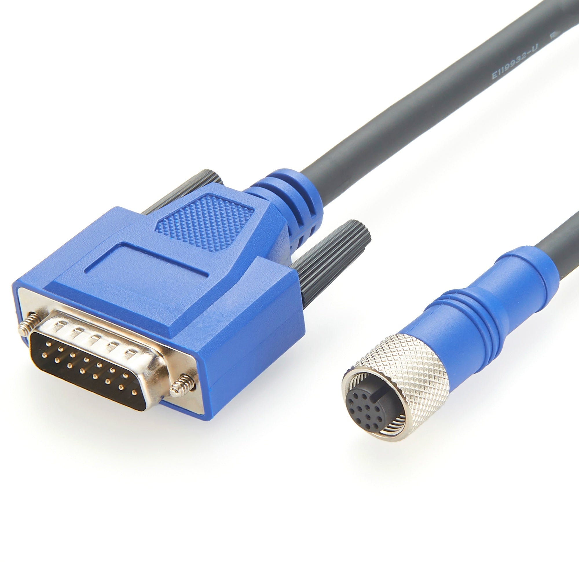 M12 to DB15 Power I/O Trigger Cable CBL-05P2-S2 – Premier Cable