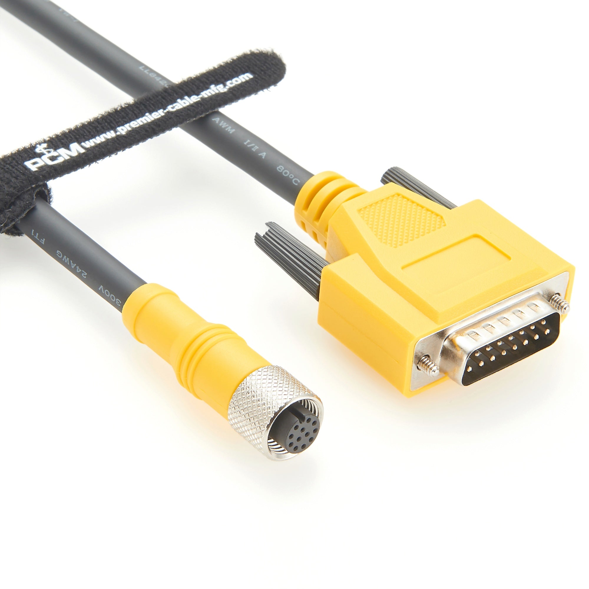 I/O Module Cable M12 12 Pin to DB15 CCB-PWRIO-MOD – Premier Cable