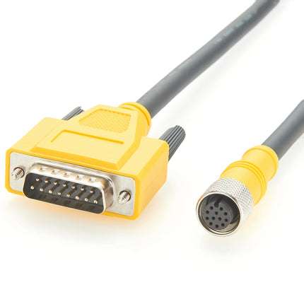 I/O Module Cable M12 12 Pin to DB15 CCB-PWRIO-MOD