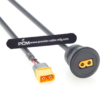 XT60 Male to Female Panel Mount Cable