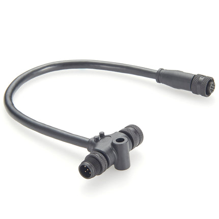 CAN Bus DeviceNet M12 A-Code 5 Pin T-Splitter Cable