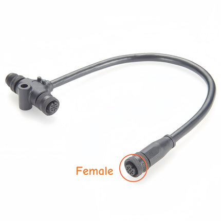 M12 CAN Bus T-Splitter Backbone Drop Cable