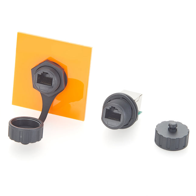 RJ45 Panel Mount Waterproof Connector