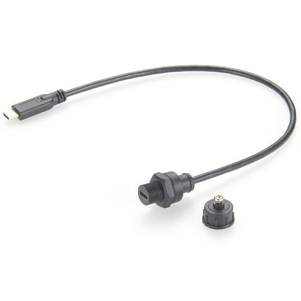 Panel Mount USB 3.1 Type-C Waterproof Cable