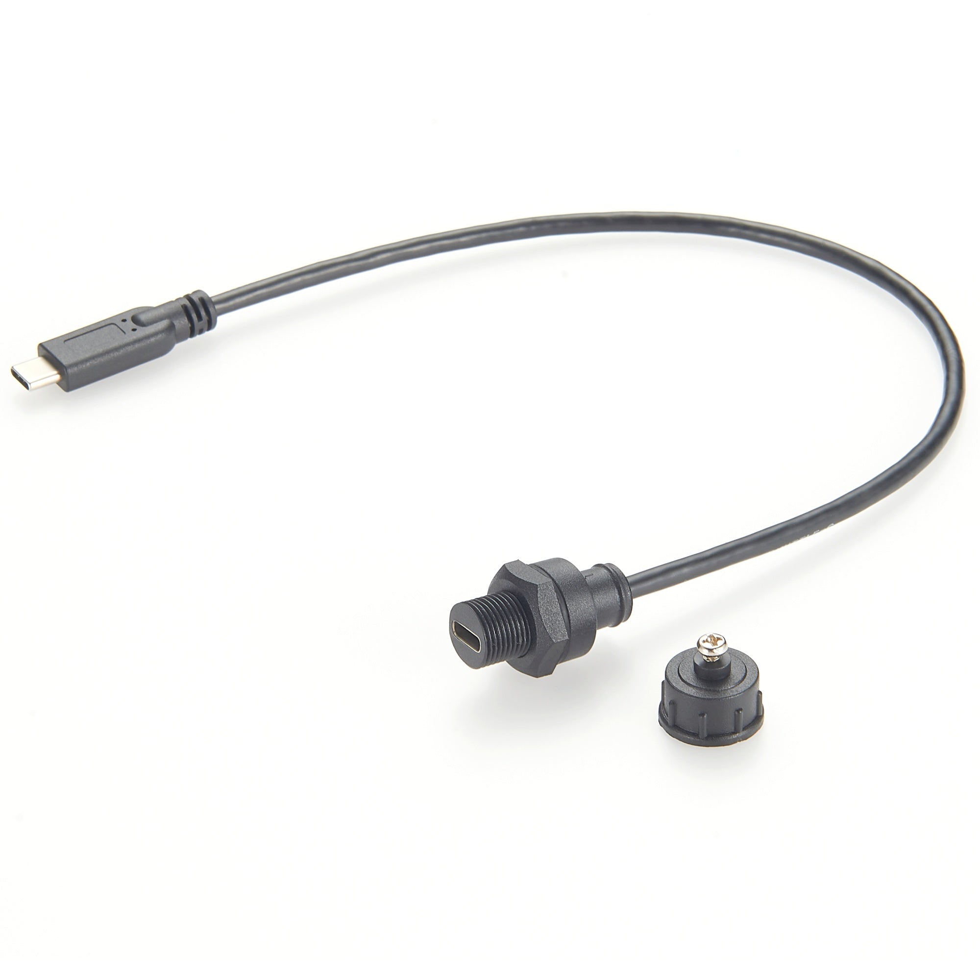 Usb Cable Mount Panel Mount USB 3.1 Type-C Waterproof Cable – Premier Cable