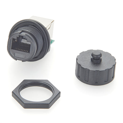 IP67 Panel Mount RJ45 Coupler